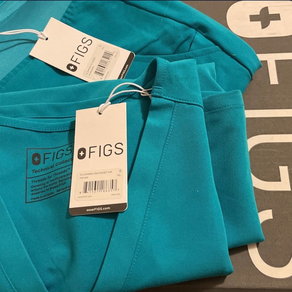Figs / Teal / Small